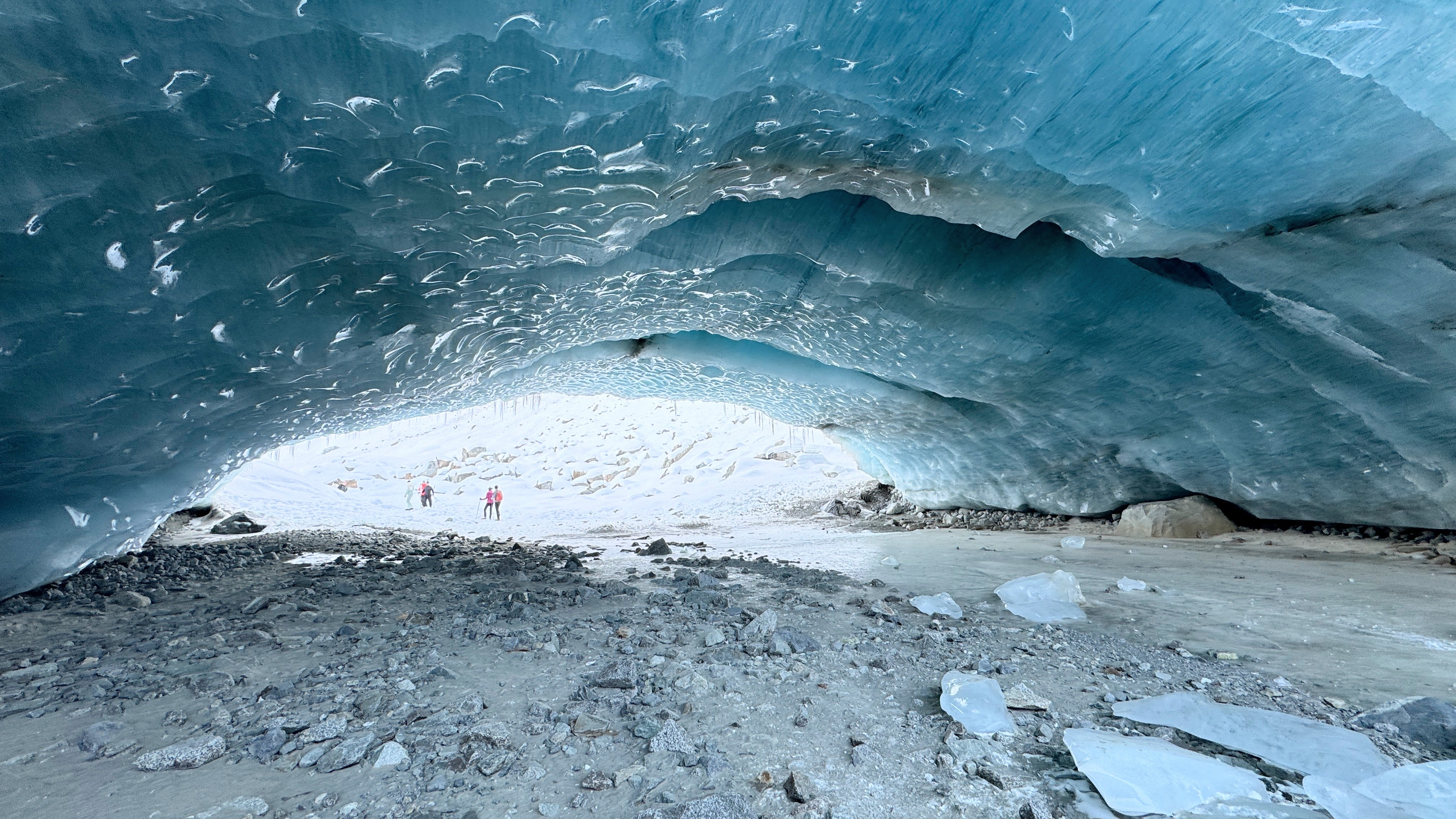 One of nature’s most astonishing sights –  Morteratsch  Glacier Cave